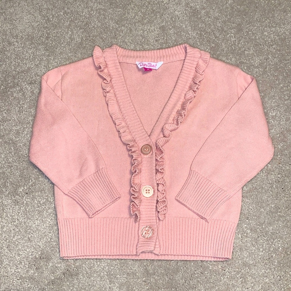 Ruffle Butts Toddler Cardigan